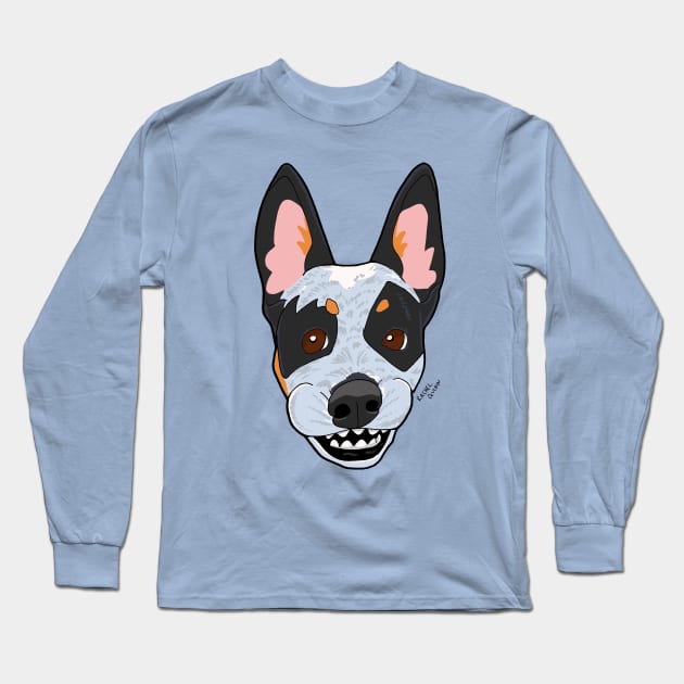 Cattle Dog Long Sleeve T-Shirt by ApolloOfTheStars